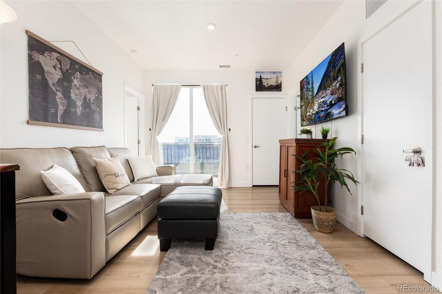 Furnished interior view inside a new home in , Denver (Image 20).