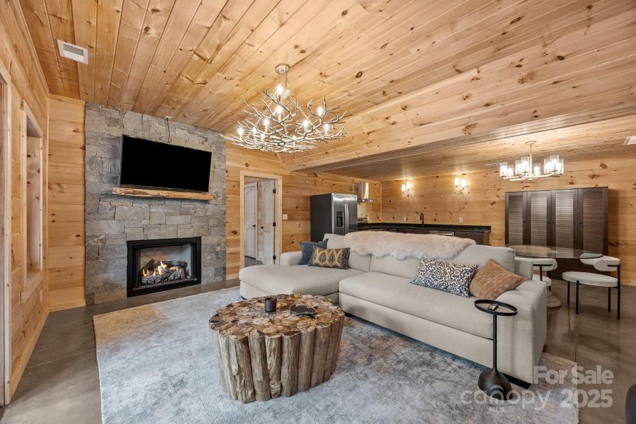 Furnished interior view inside a new home in , Zirconia (Image 16).