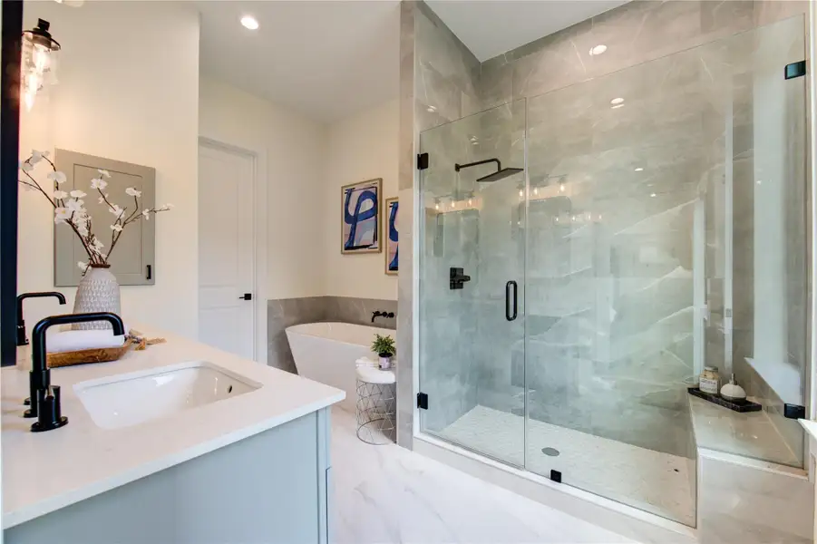 Furnished interior view inside a new home in , Houston (Image 4). Furnished interior view inside a new home in , Houston (Image 4).