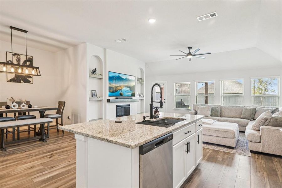 Furnished interior view inside a new home in , Venus (Image 26).