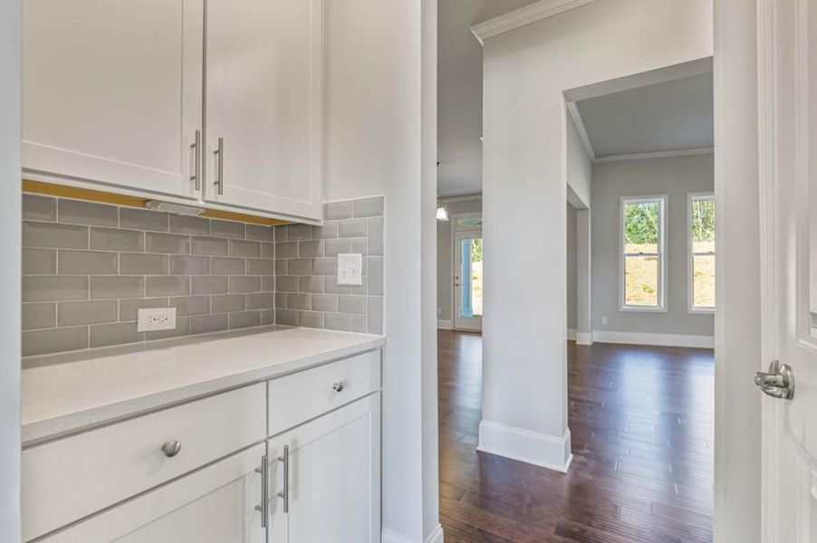 Furnished interior view inside a new home in Thalley Creek Estates, Cumming (Image 3).