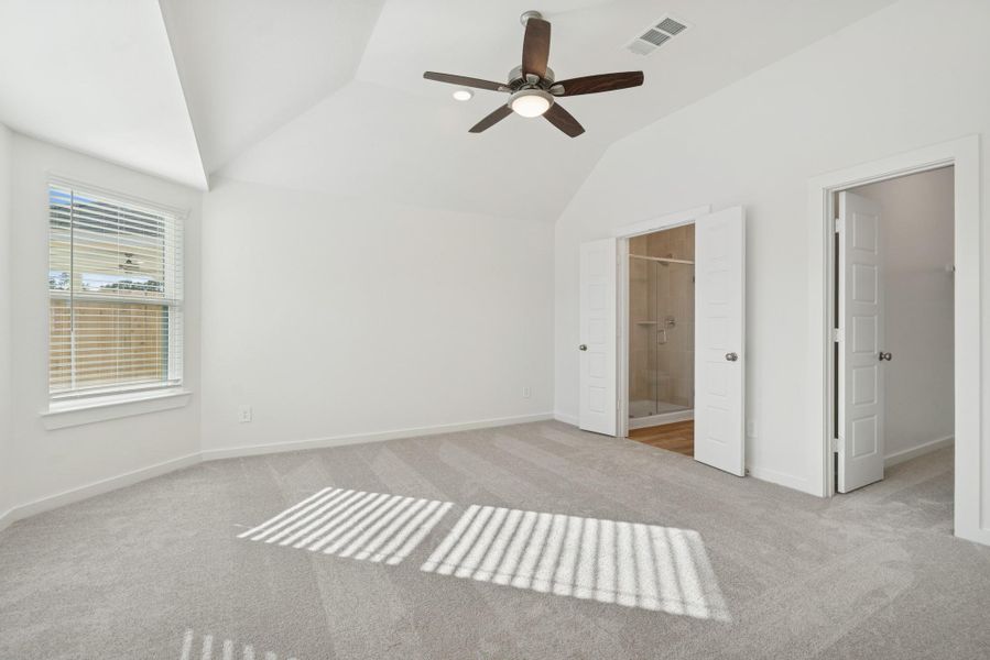 Spacious, unfurnished interior of a new home in Pinewood at Grand Texas, New Caney (Image 21).