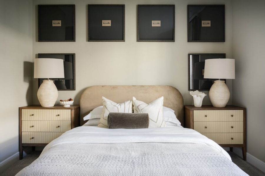 Representative furnished interior of a home built from the Bayport II by Homes by WestBay in Longleaf at Grand Park, Sarasota (Image 11).