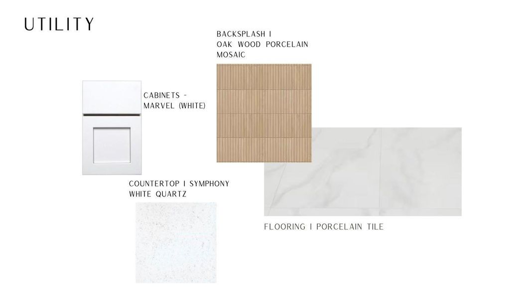 Utility/Laundry Room selections