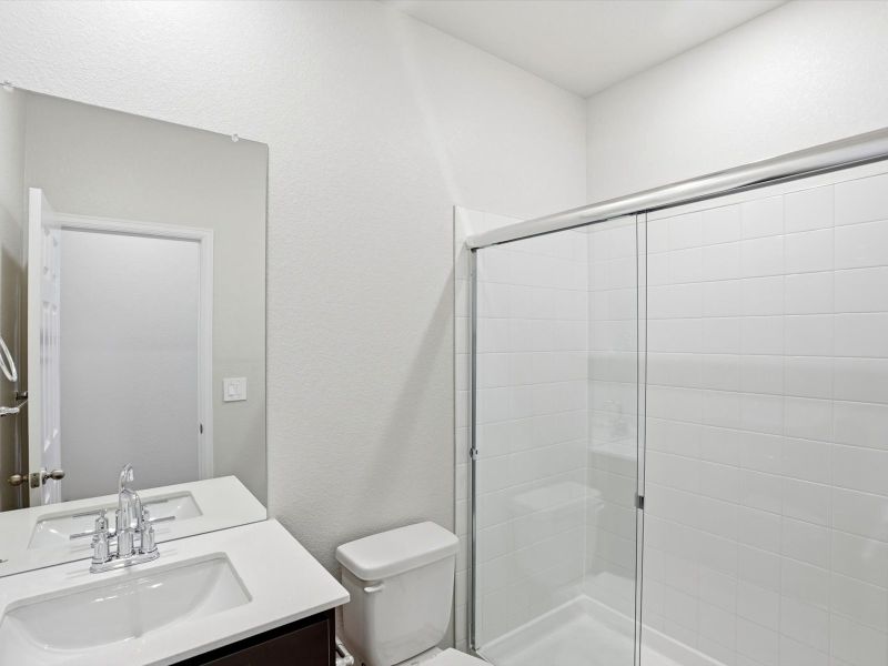 Furnished interior view inside a new home in Poudre Heights: The Lakes Collection, Windsor (Image 8).