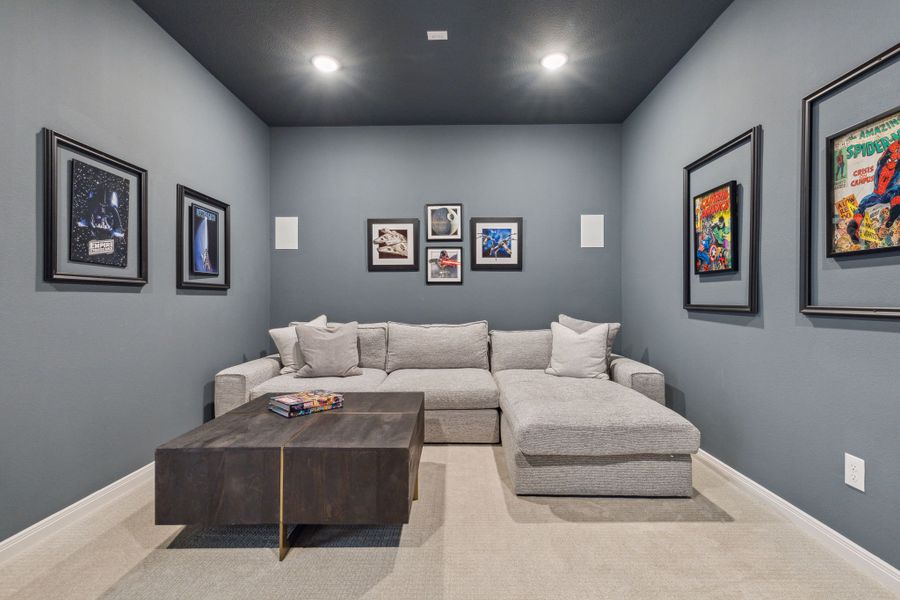 Furnished interior view inside a new home in Cross Creek Meadows 55' & 60' Series, Celina (Image 3).