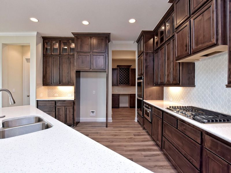 Representative furnished interior of a home built from the Siena II by Giddens Homes in Clearwater Ranch, Liberty Hill (Image 104).