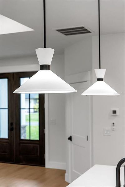 Close-up of interior finishes inside a home in , Venice (Image 67).