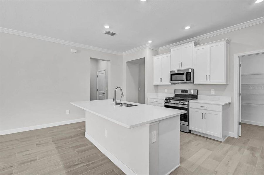 Furnished interior view inside a new home in Prosperity Lakes Active Adult: Active Adult Manors, Parrish (Image 7).