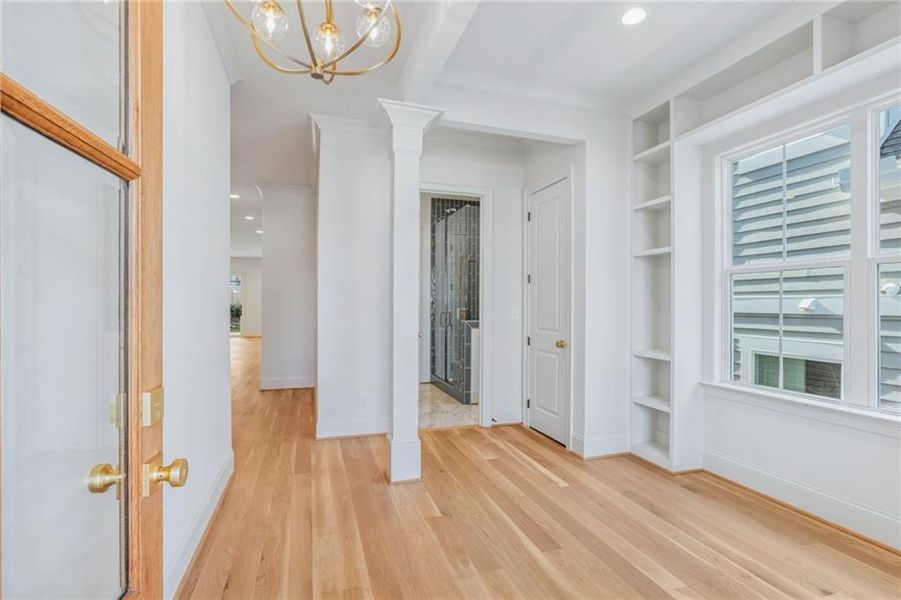 Spacious, unfurnished interior of a new home in , Marietta (Image 45).