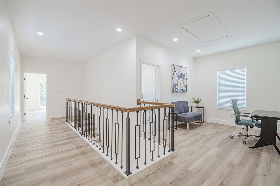 Furnished interior view inside a new home in , Dallas (Image 6).