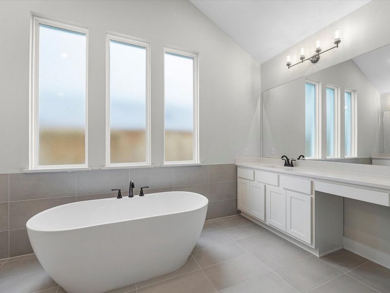 Furnished interior view inside a new home in , Fulshear (Image 7).