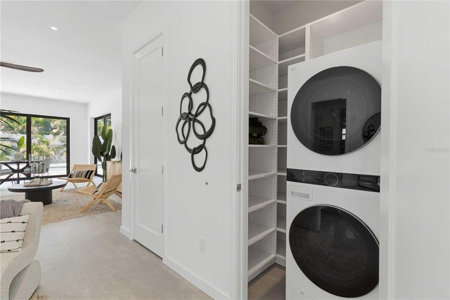 Furnished interior view inside a new home in , Sarasota (Image 32).
