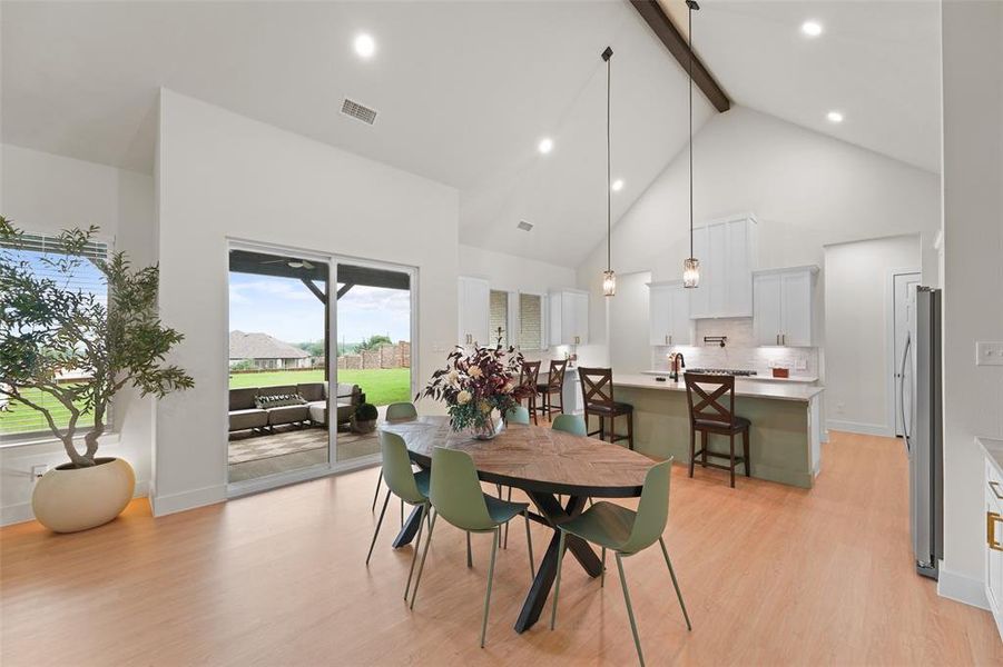 Furnished interior view inside a new home in , Forney (Image 14).