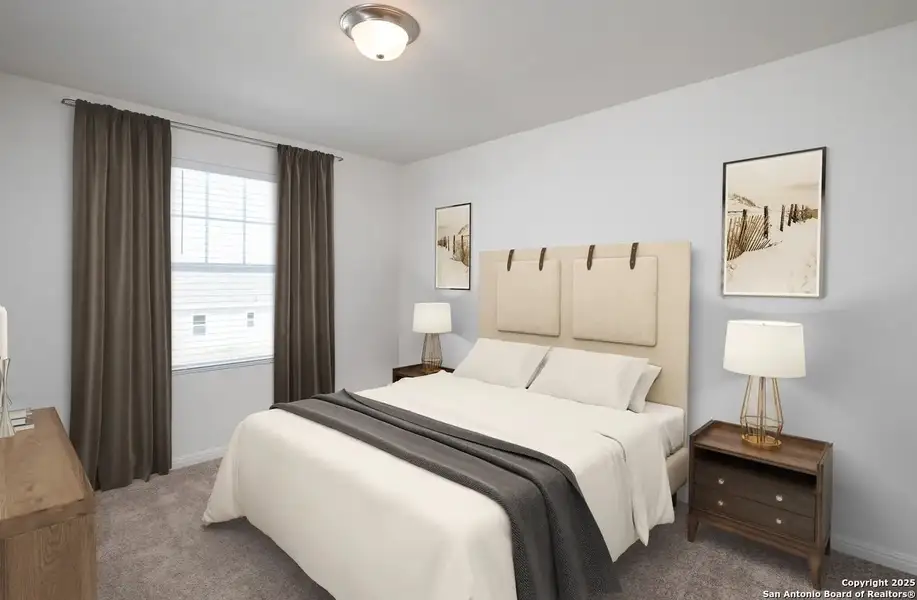 Furnished interior view inside a new home in Saddlebrook Ranch, Schertz (Image 10).