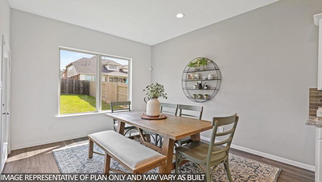 Furnished interior view inside a new home in Hills of Westlake, Conroe (Image 7).
