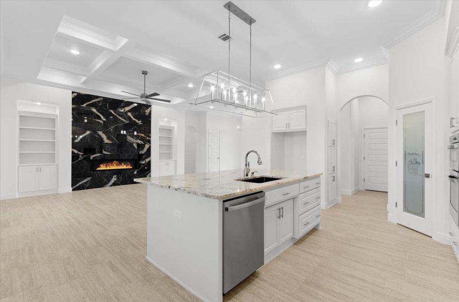 Furnished interior view inside a new home in , Belton (Image 12). Furnished interior view inside a new home in , Belton (Image 12).