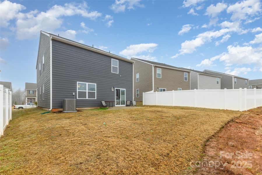 Exterior details and patio area of a home in Fergus Crossing, York (Image 24). Exterior details and patio area of a home in Fergus Crossing, York (Image 24).