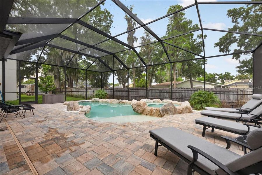 Exterior details and patio area of a home in , Lutz (Image 30). Exterior details and patio area of a home in , Lutz (Image 30).