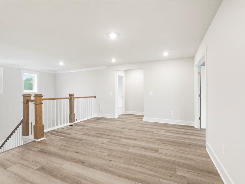 Spacious, unfurnished interior of a new home in Cedar Shoals - Signature Collection, Piedmont (Image 27). Spacious, unfurnished interior of a new home in Cedar Shoals - Signature Collection, Piedmont (Image 27).