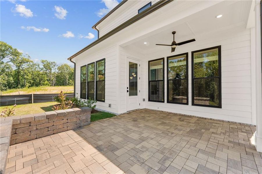 Exterior details and patio area of a home in , Cumming (Image 4).