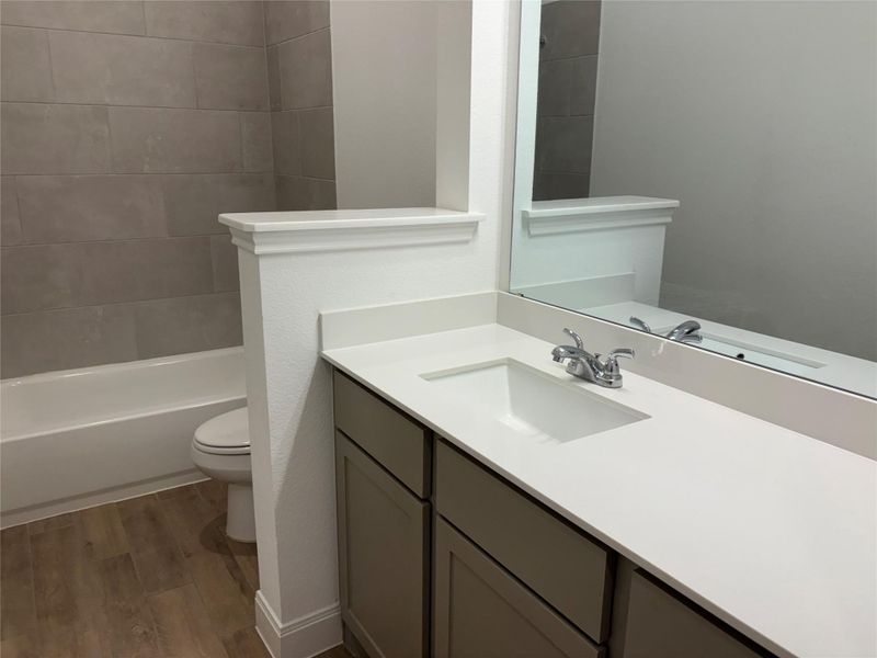 Close-up of interior finishes inside a home in Lariat 60', Liberty Hill (Image 19).