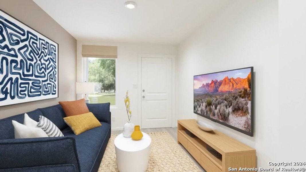 Furnished interior view inside a new home in Flora Meadows, Converse (Image 15).