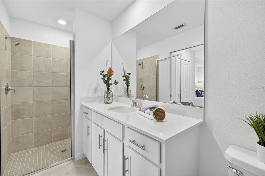 Furnished interior view inside a new home in , Punta Gorda (Image 7).