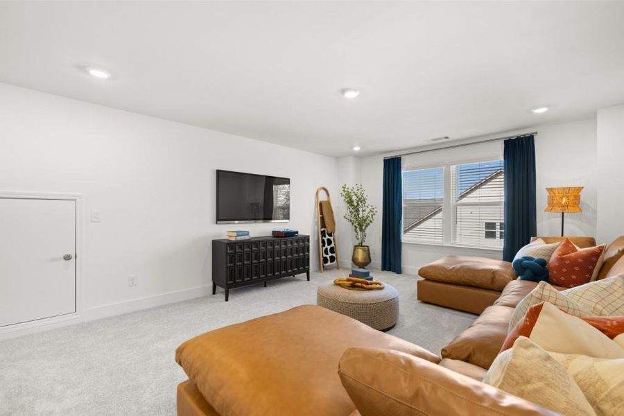 Furnished interior view inside a new home in The Court at Gainesville Township, Gainesville (Image 16).