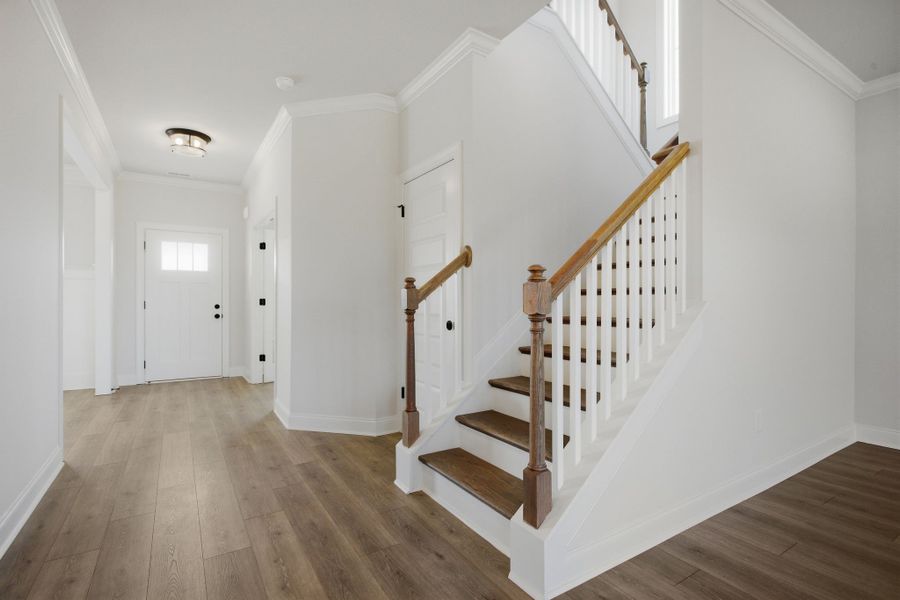 Spacious, unfurnished interior of a new home in Cherokee Knoll, Williamston (Image 23).