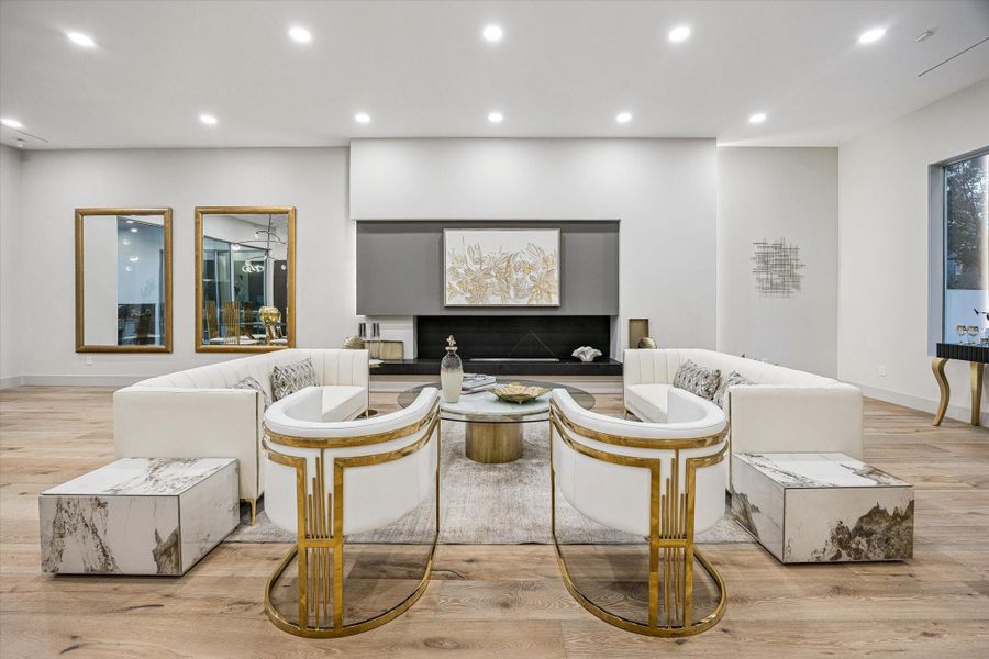Furnished interior view inside a new home in , Houston (Image 15).