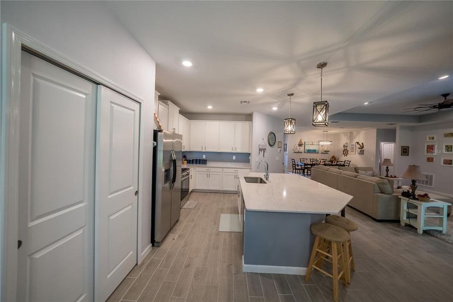 Furnished interior view inside a new home in Grand Park North, Dunnellon (Image 21).