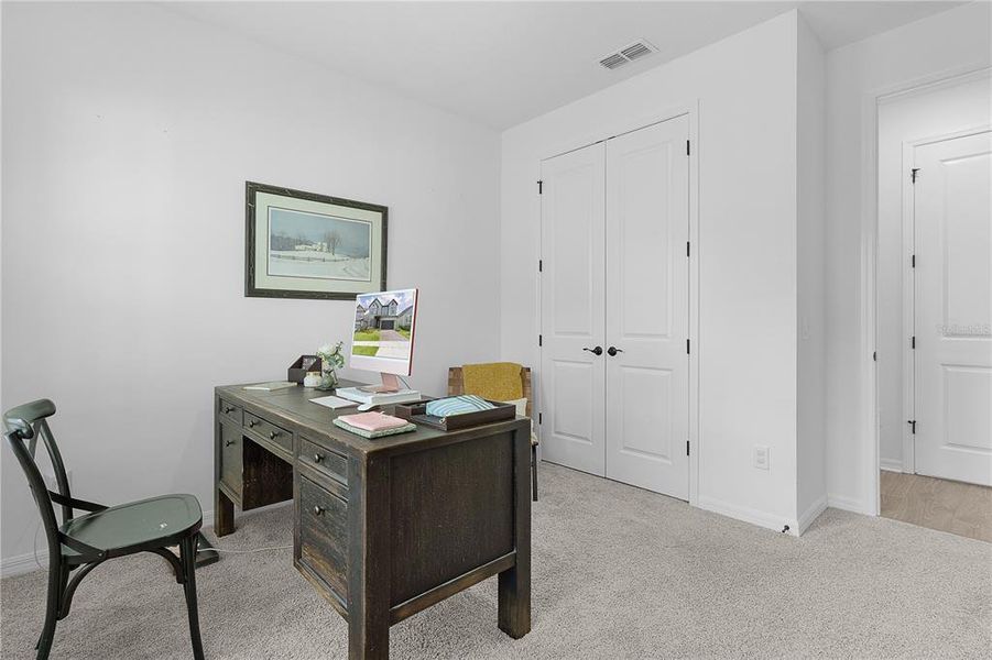 Furnished interior view inside a new home in , Clermont (Image 37).