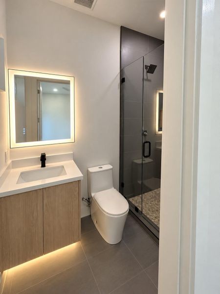 Furnished interior view inside a new home in , Houston (Image 13).