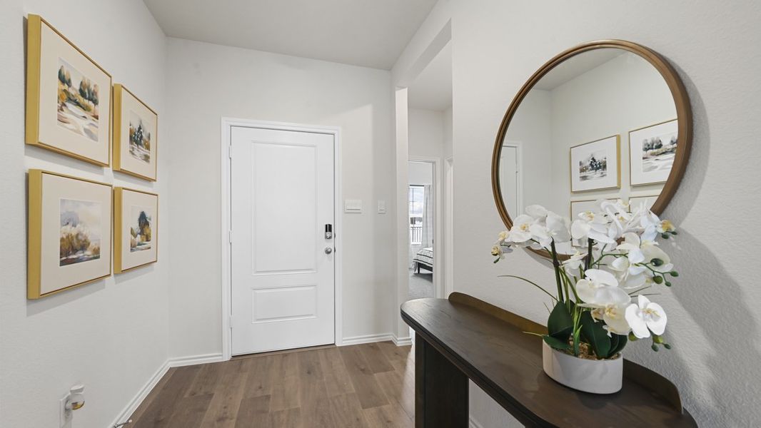 Representative furnished interior of a home built from the Midland by D.R. Horton in Frontier Pointe, Princeton (Image 4).