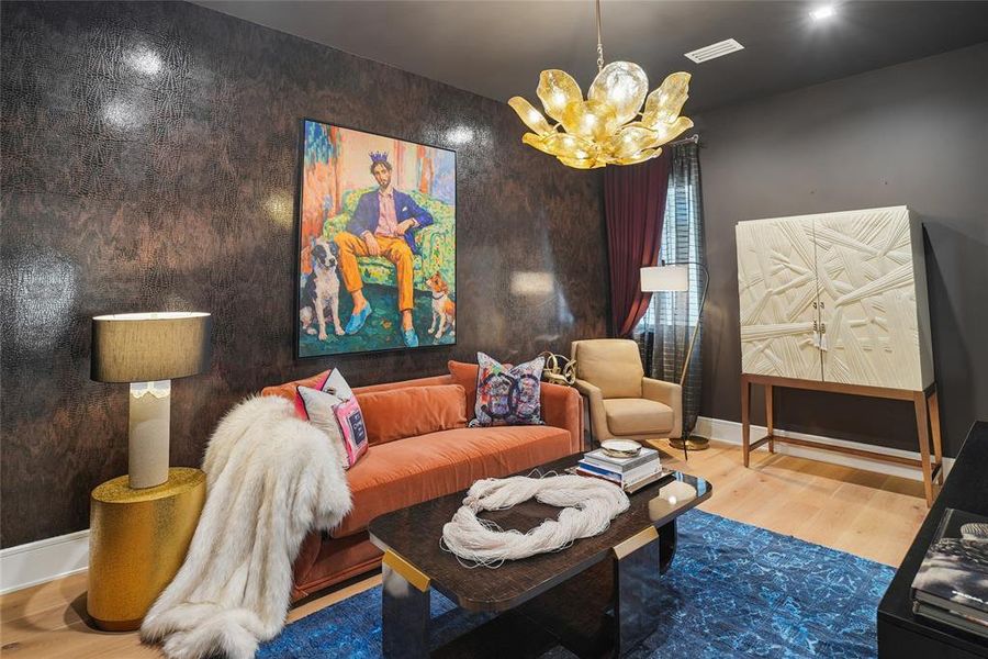 Furnished interior view inside a new home in , Southlake (Image 8).