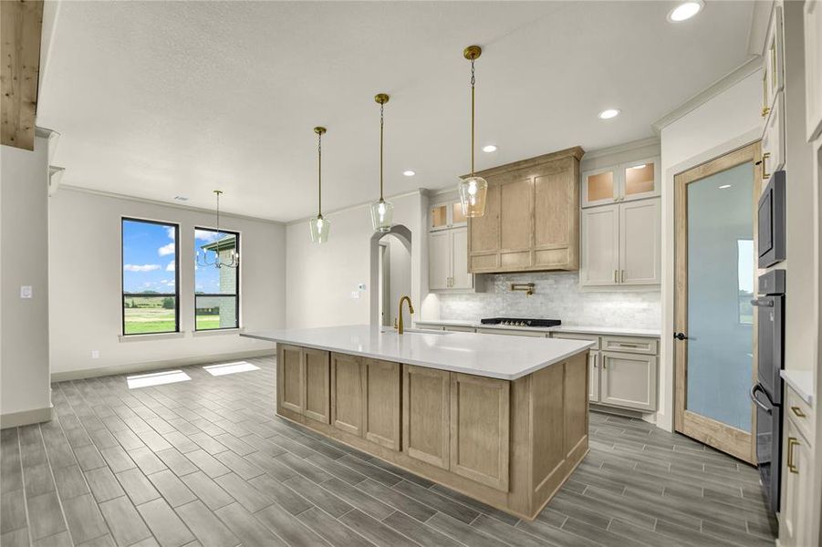 Furnished interior view inside a new home in , Decatur (Image 8).