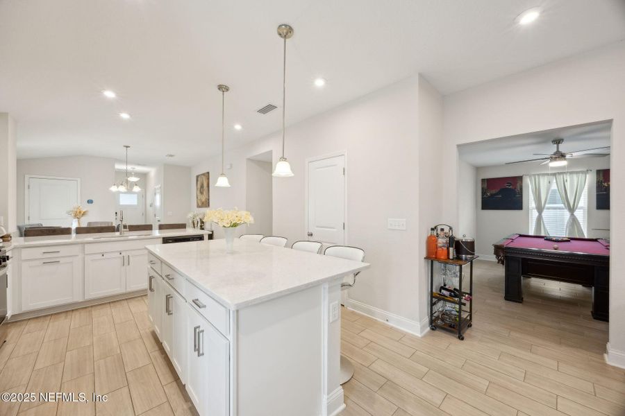 Furnished interior view inside a new home in , Jacksonville (Image 9). Furnished interior view inside a new home in , Jacksonville (Image 9).