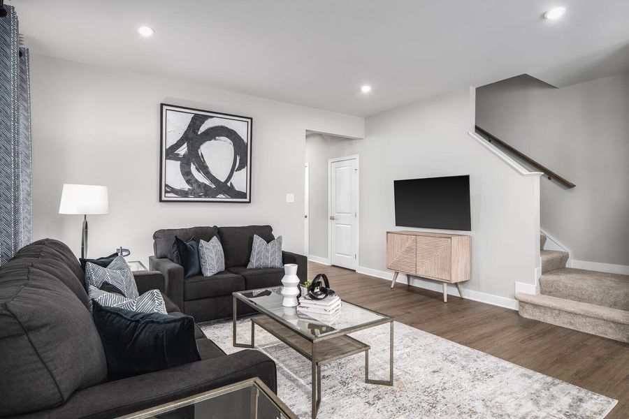 Furnished interior view inside a new home in , Summerville (Image 11).
