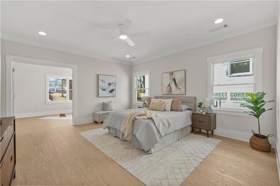 Furnished interior view inside a new home in , Scottdale (Image 37).