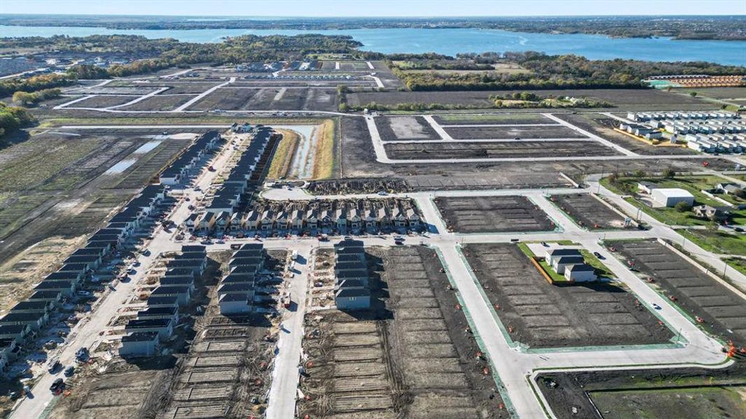 View of property location with a large body of water