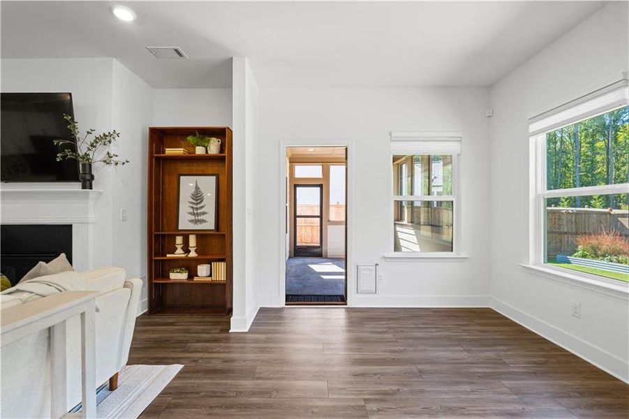 Furnished interior view inside a new home in Candleberry Place, Sharpsburg (Image 7).