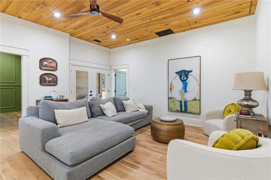 Furnished interior view inside a new home in , Marietta (Image 11).