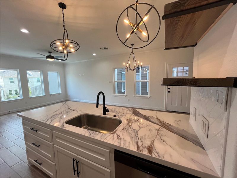 Furnished interior view inside a new home in , Montgomery (Image 9).
