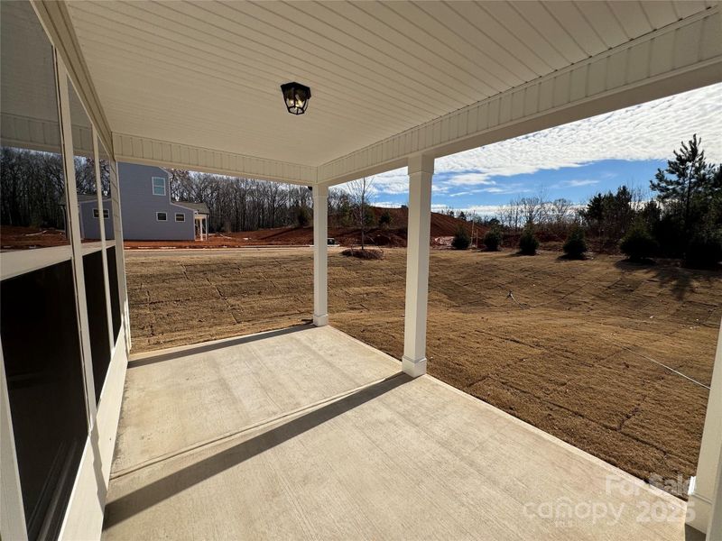 Exterior details and patio area of a home in Carrington, Stanley (Image 3).