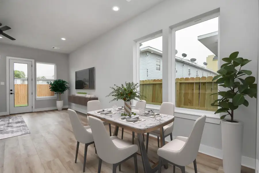 Furnished interior view inside a new home in , Houston (Image 6). Furnished interior view inside a new home in , Houston (Image 6).