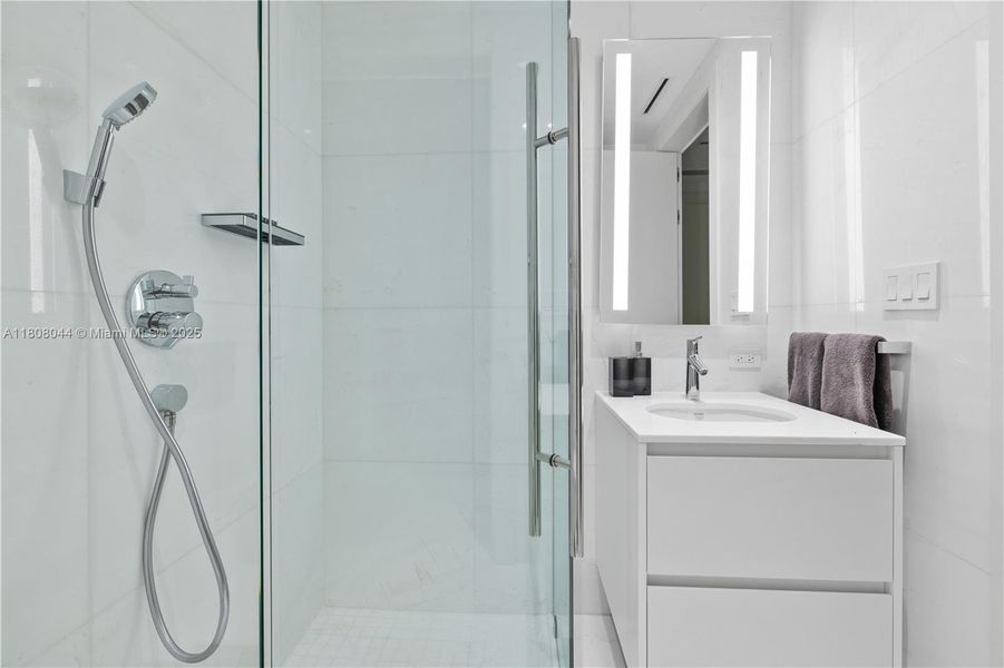 Furnished interior view inside a new home in Aston Martin Residences, Miami (Image 7).