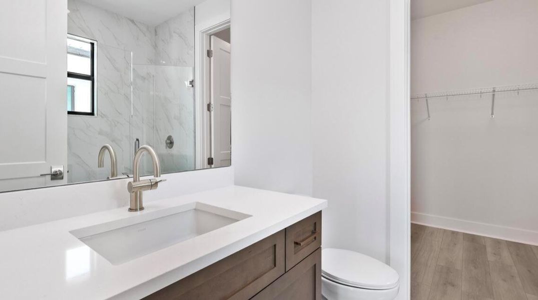 Furnished interior view inside a new home in Artistry Palm Beach, Palm Beach Gardens (Image 7). Furnished interior view inside a new home in Artistry Palm Beach, Palm Beach Gardens (Image 7).