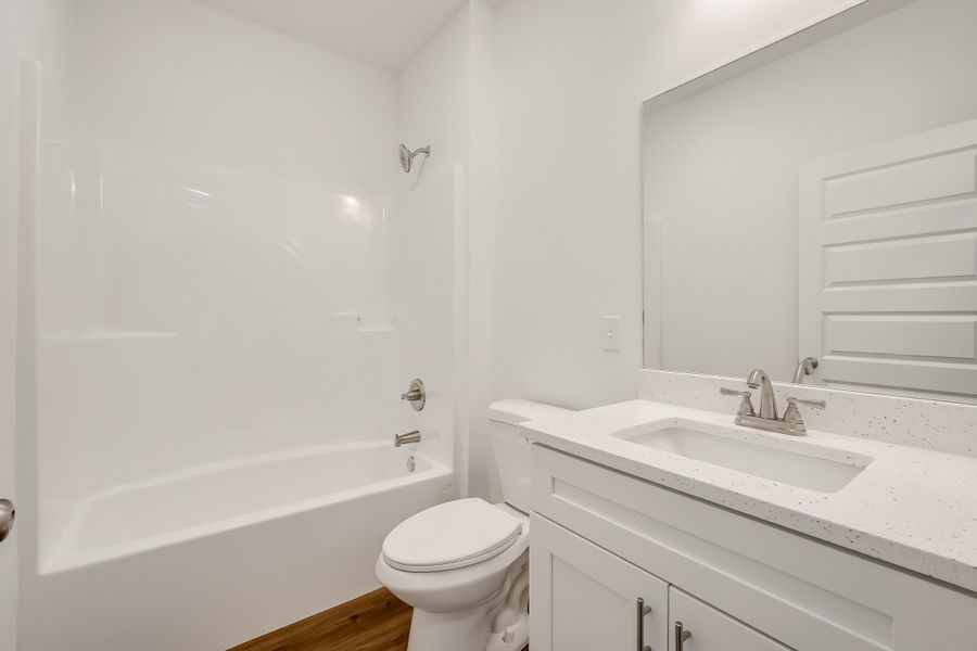 Furnished interior view inside a new home in Barton's Bend, Crestview (Image 5). Furnished interior view inside a new home in Barton's Bend, Crestview (Image 5).