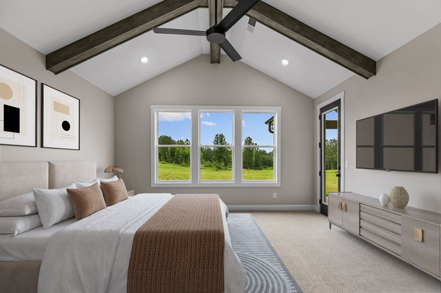 Furnished interior view inside a new home in Harmon Springs, Carrollton (Image 29).